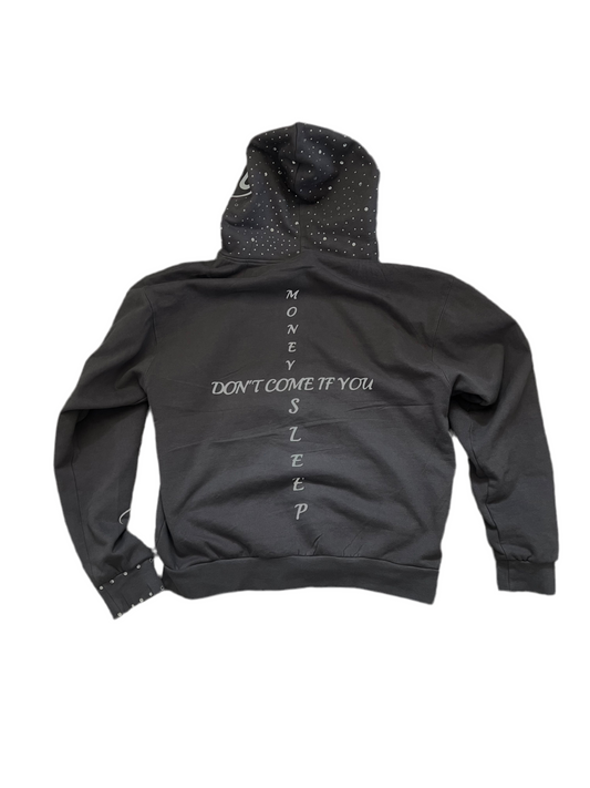 LU RHINESTONED HOODIE