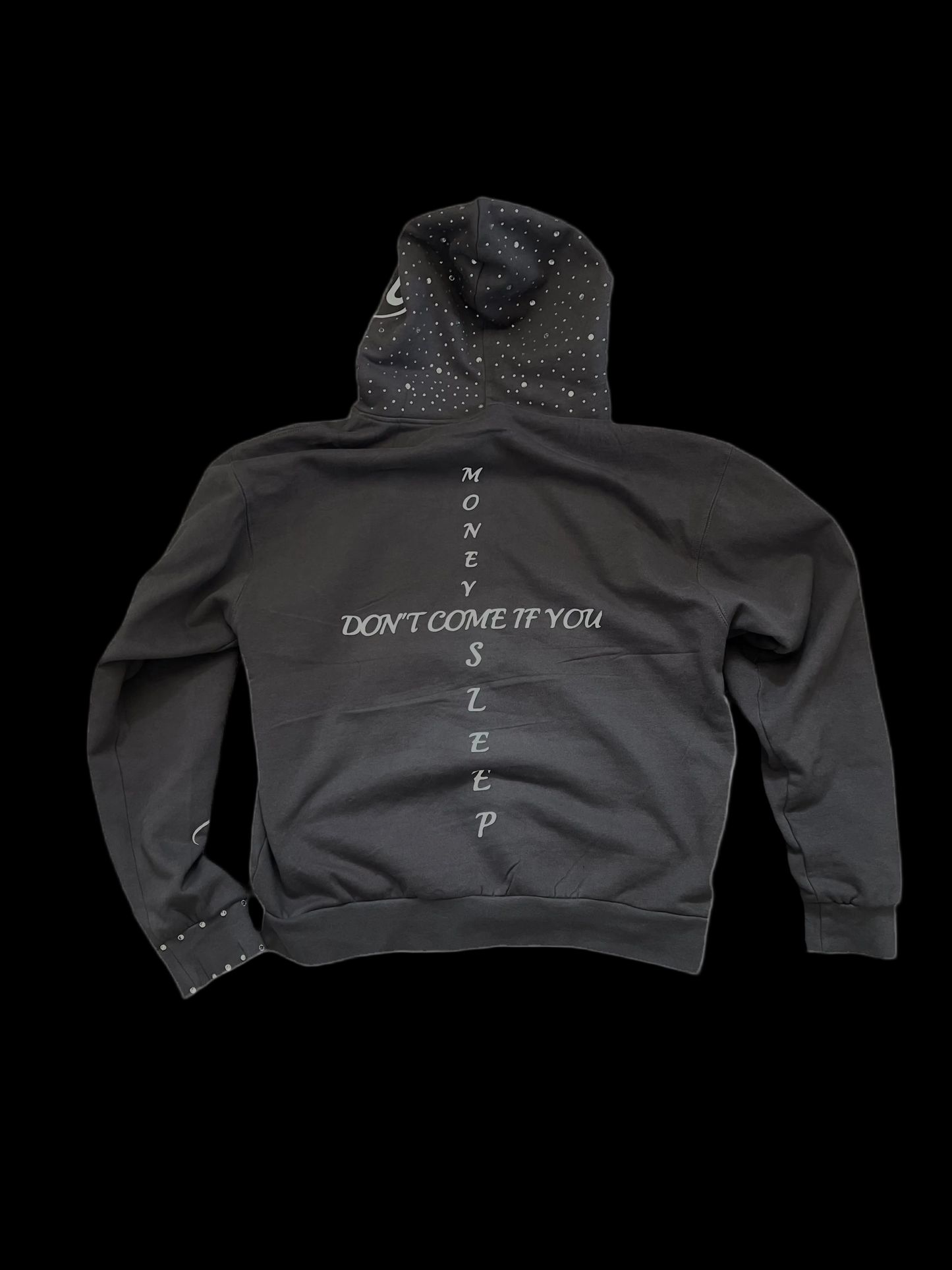 LU RHINESTONED HOODIE