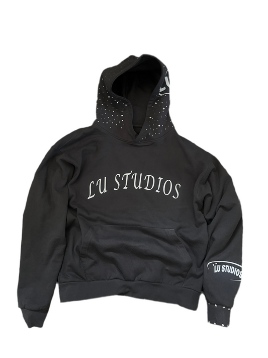 LU RHINESTONED HOODIE
